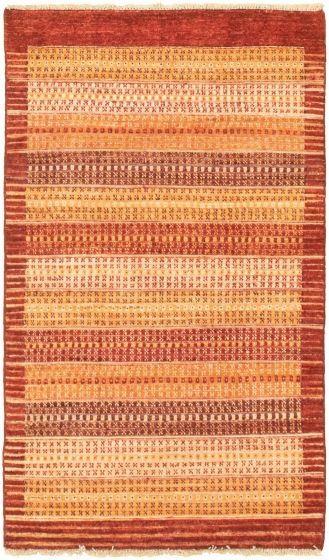 Pakistani Peshawar Ziegler 2'10" x 5'3" Hand-knotted Wool Rug 