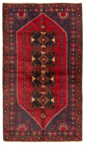 Tapis rizbaft 3'7" x 6'2" en laine