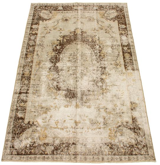 Tapis melis vintage 5'6" x 9'3" en laine