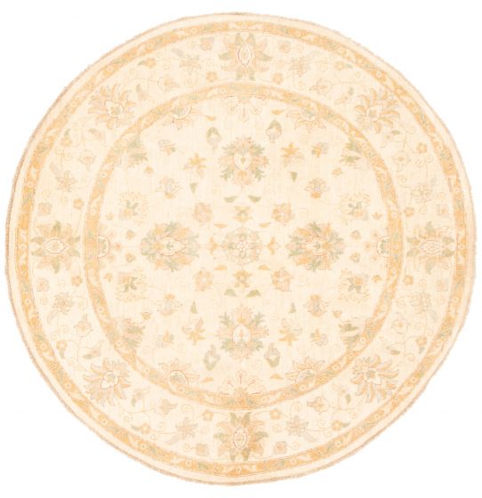 Tapis peshawar oushak 6'3" x 6'5" en laine