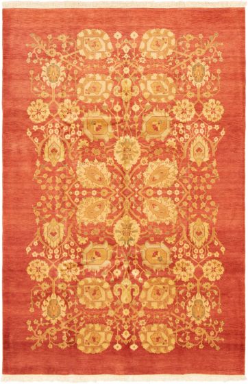 Pakistani Pako Persian 18 Of 20 6'0" x 9'0" Hand-knotted Wool Rug 
