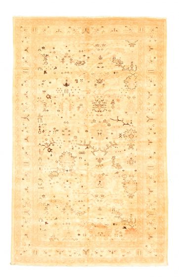 Turkish Antalya Vintage 5'7" x 9'5" Hand-knotted Wool Rug 
