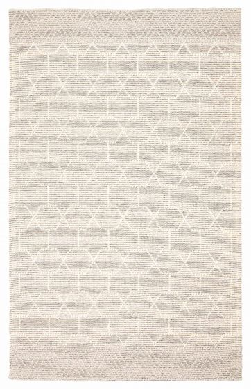 Indian Sienna 5'0" x 8'0" Braid weave Wool Rug 