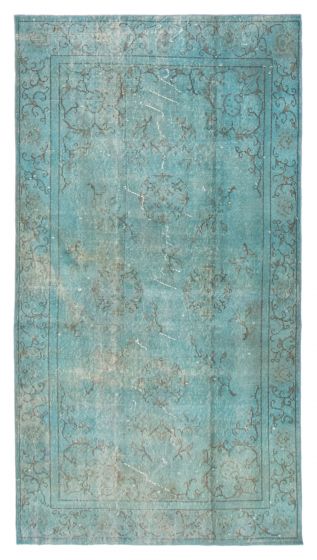 Turkish Color Transition 3'8" x 6'11" Hand-knotted Wool Rug 