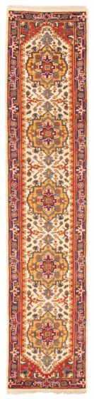 Indian Serapi Heritage 2'6" x 11'10" Hand-knotted Wool Rug 