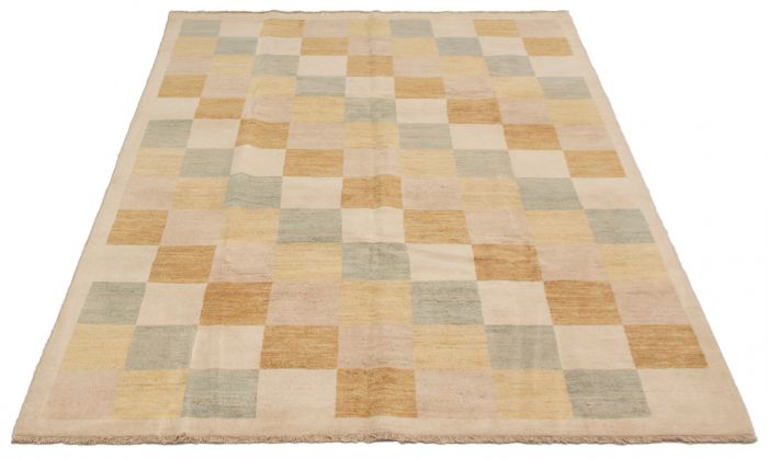 Afghan Finest Ziegler Chobi 6'6" x 9'9" Hand-knotted Wool Rug 