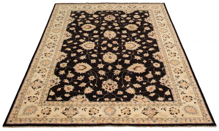 Pakistani Peshawar Oushak 10'0" x 13'10" Hand-knotted Wool Rug 