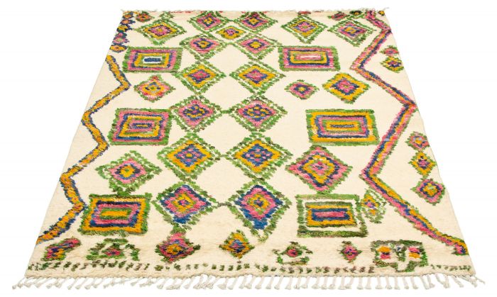 Pakistani Marrakech 6'0" x 8'10" Hand-knotted Wool Rug 