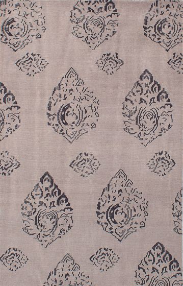 Indian Eternity 4'11" x 7'10" Hand-knotted Wool Rug 