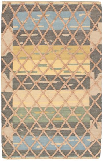 Kilim cambridge 5'0" x 7'10" en laine