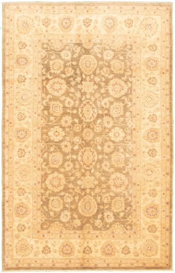 Afghan Chobi Finest 5'10" x 9'6" Hand-knotted Wool Rug 