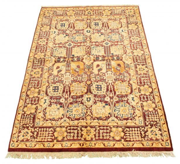Pakistani Pako Persian 18 Of 20 6'0" x 8'9" Hand-knotted Wool Rug 