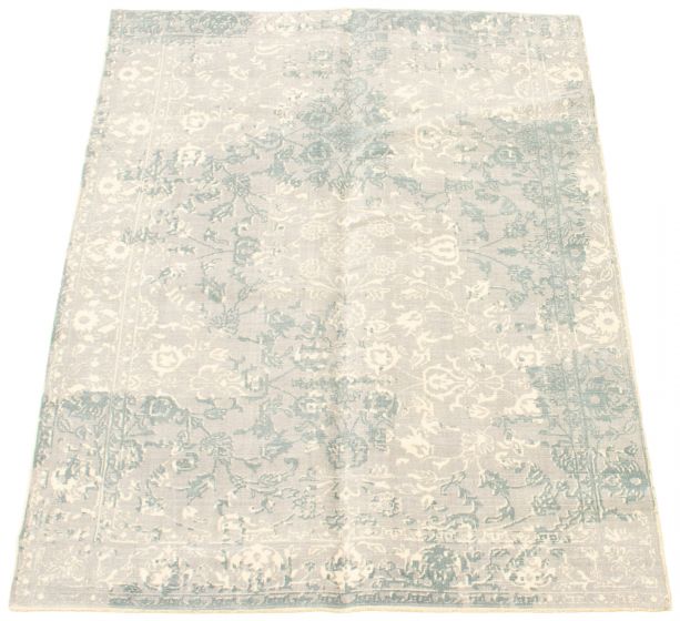 Indian Galleria 5'0" x 7'4" Hand Loomed Wool Rug 