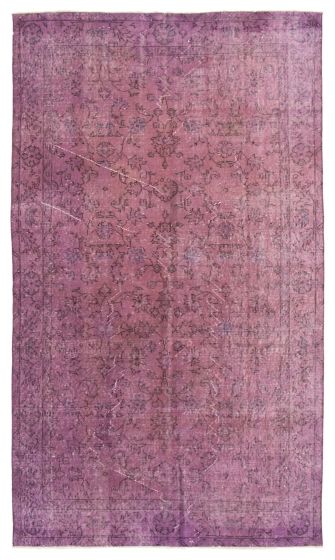 Turkish Color Transition 4'11" x 8'6" Hand-knotted Wool Rug 