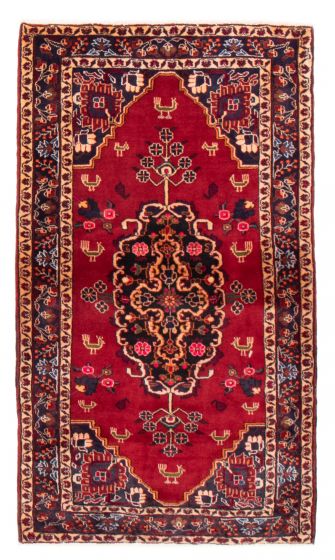 Afghan Royal Baluch 3'7" x 5'11" Hand-knotted Wool Rug 