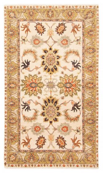 Indian Jamshidpour 3'0" x 5'0" Hand-knotted Wool Rug 