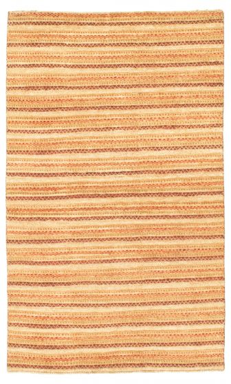 Afghan Chobi Finest 3'10" x 6'4" Hand-knotted Wool Rug 