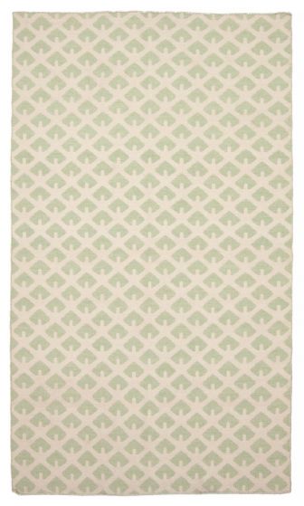 Indian Nevada 4'11" x 8'1" Flat-Weave Wool Kilim 