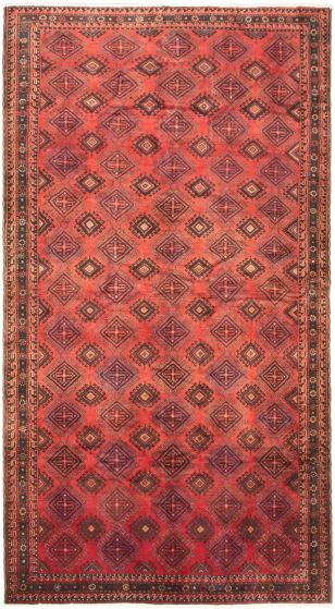 Persian Style 5'4" x 9'11" Hand-knotted Wool Rug 