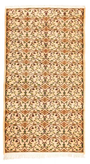 Turkish Melis Vintage 5'1" x 9'0" Hand-knotted Wool Rug 