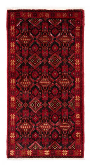 Afghan Royal Baluch 3'1" x 5'11" Hand-knotted Wool Rug 