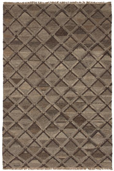 Turkish Izmir FW 5'3" x 7'11" Flat-Weave Wool Kilim 