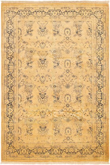 Pakistani Pako Persian 18 Of 20 6'0" x 9'0" Hand-knotted Wool Rug 