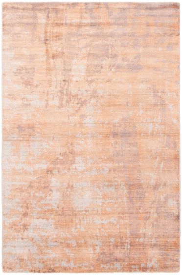 Indian Galleria 4'11" x 7'6" Hand-knotted Viscose Rug 