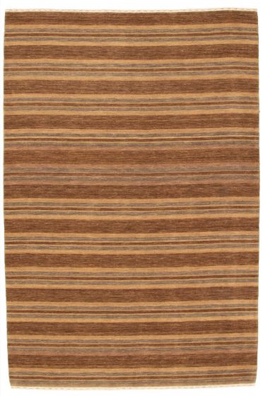 Indian Ananda 5'0" x 7'6" Hand-knotted Wool Rug 