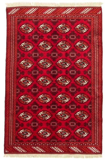 Tapis turkman 5'0" x 7'7" en laine