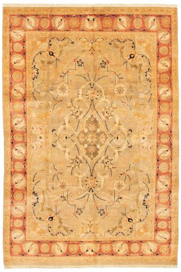 Pakistani Pako Persian 18 Of 20 6'1" x 9'0" Hand-knotted Wool Rug 