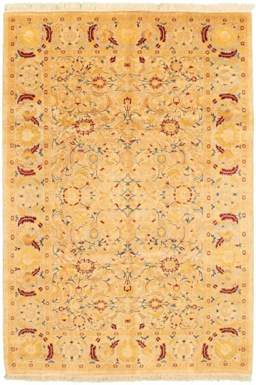 Pakistani Pako Persian 18 Of 20 6'1" x 9'0" Hand-knotted Wool Rug 