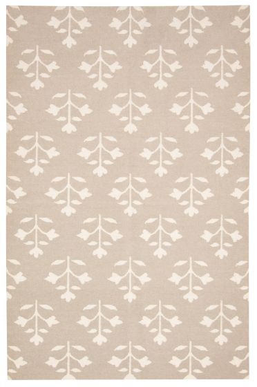 Turkish Ankara FW 5'2" x 8'0" Flat-Weave Wool Kilim 