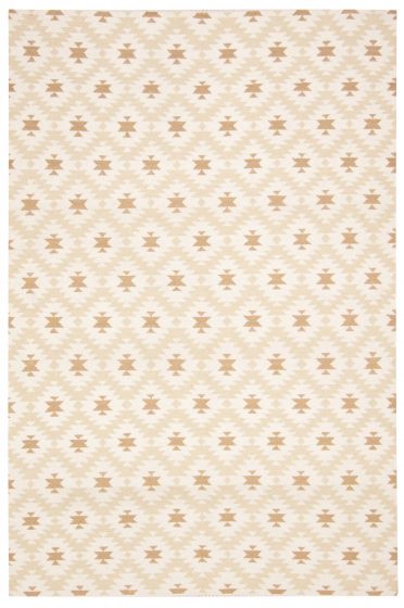 Turkish Ankara FW 5'2" x 7'10" Flat-Weave Wool Kilim 