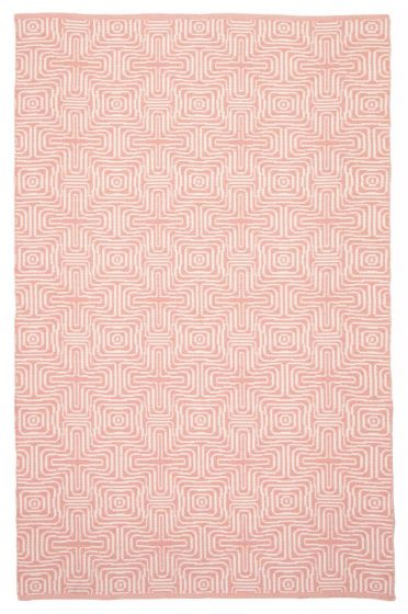 Indian Nevada 5'0" x 7'7" Flat-Weave Wool Kilim 