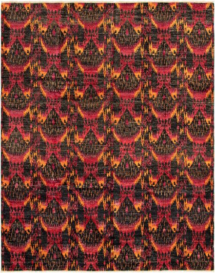 Indian Shalimar 8'2" x 10'3" Hand-knotted Wool Rug 