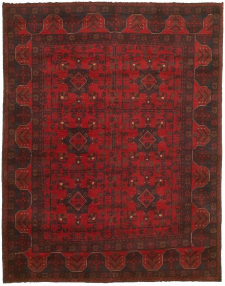 Afghan Finest Khal Mohammadi 4'11" x 6'5" Hand-knotted Wool Rug 