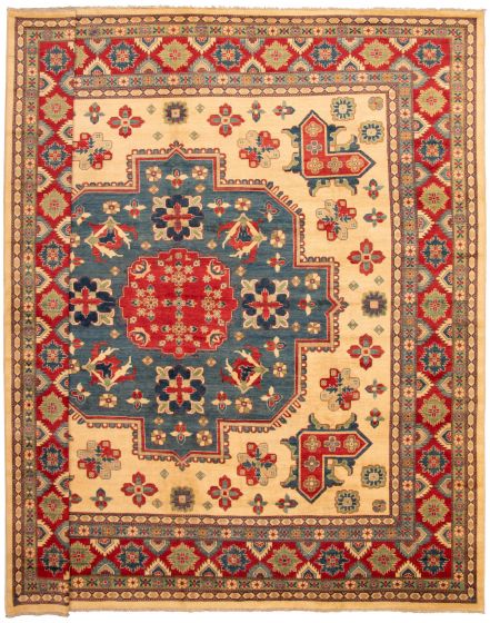 Afghan Finest Ghazni 12'10" x 13'0" Hand-knotted Wool Rug 