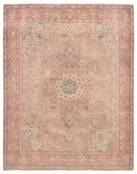 Persian Style 9'11" x 12'4" Hand-knotted Wool Rug 