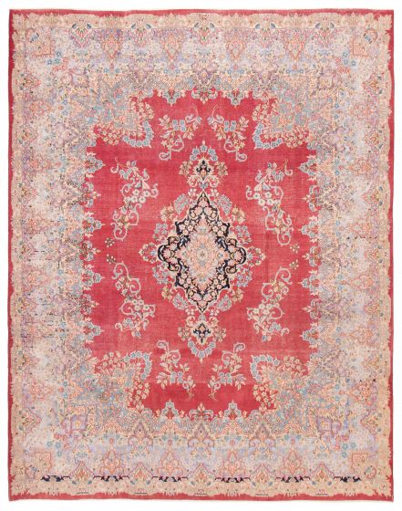 Persian Style 9'10" x 12'7" Hand-knotted Wool Rug 