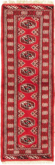 Tapis turkman 2'0" x 6'3" en laine