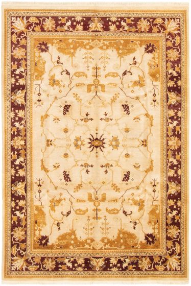 Tapis peshawar oushak 6'0" x 9'0" en laine