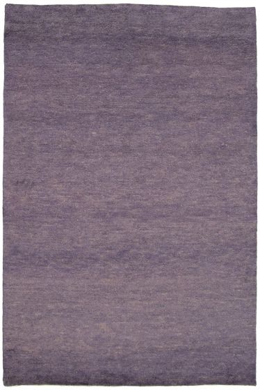 Pakistani Pak Finest Gabbeh 5'11" x 8'11" Hand-knotted Wool Rug 