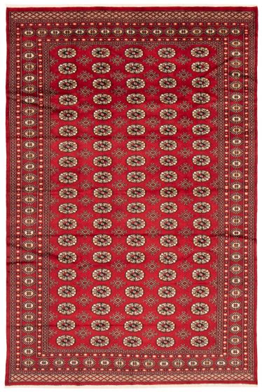 Tapis peshawar bokhara 6'6" x 10'1" en laine