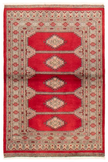 Tapis peshawar bokhara 3'1" x 4'9" en laine