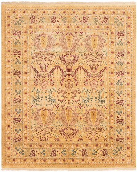 Pakistani Pako Persian 18 Of 20 8'1" x 9'10" Hand-knotted Wool Rug 