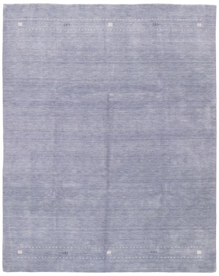Indo Gabbeh 9'2" x 11'10" Hand Loomed Wool Rug 