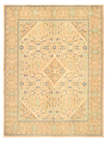 Persian Style 10'1" x 13'1" Hand-knotted Wool Rug 