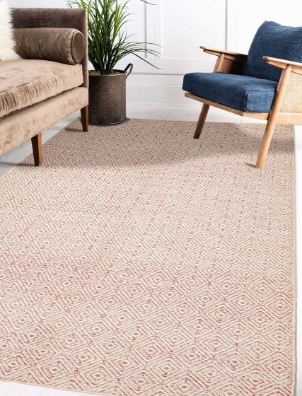 Indian Nevada 5'0" x 7'9" Flat-Weave Wool Kilim 