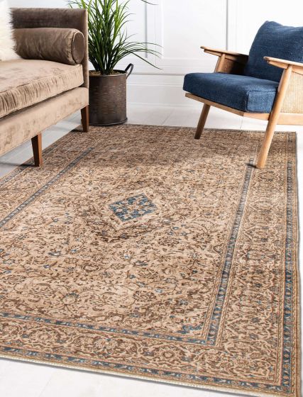 Persian Style 8'2" x 11'7" Hand-knotted Wool Rug 